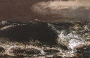 Gustave Courbet wave oil